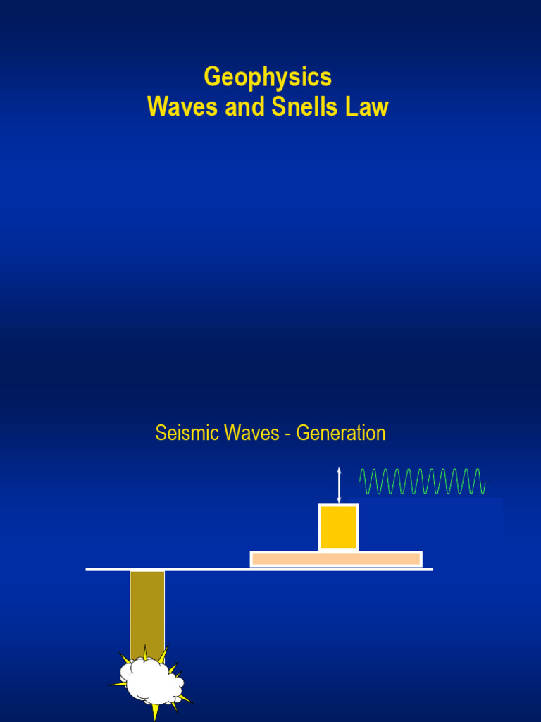 Seismic Waves: Types and Behavior | PDF | Waves | Reflection (Physics)