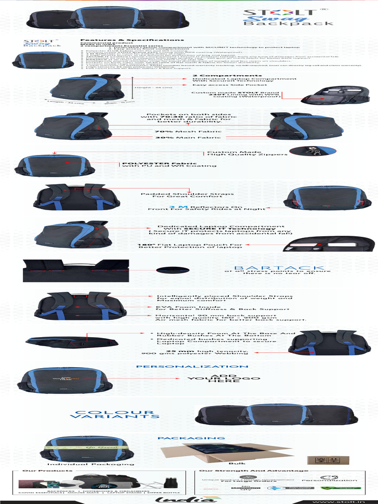 Swag 15.6 - Laptop Backpack | PDF