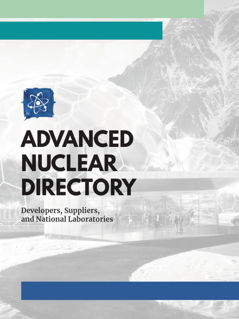 Advanced Nuclear Technology Directory | PDF | Nuclear Reactor | Nuclear ...