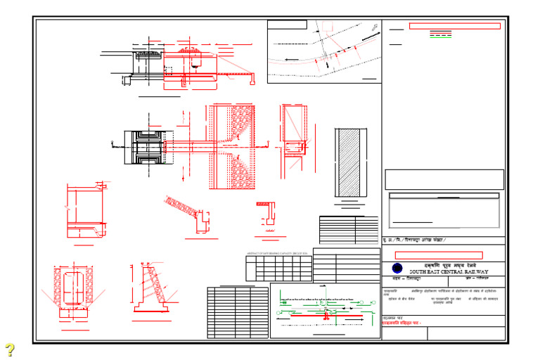 Bridge No.100 Alignment and Gradient Details | PDF