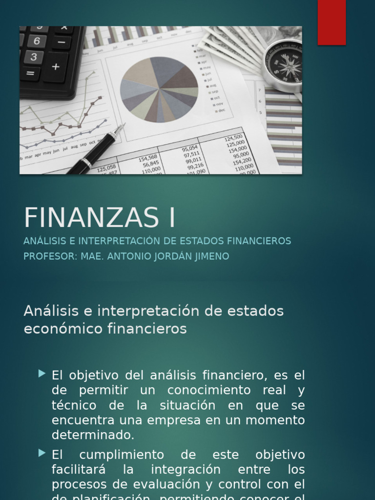 Análisis de Estados Financieros | PDF | Estado de resultados | Hoja de ...