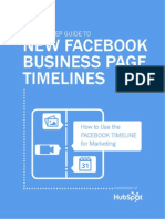Guide To Facebook Business Page Timelines