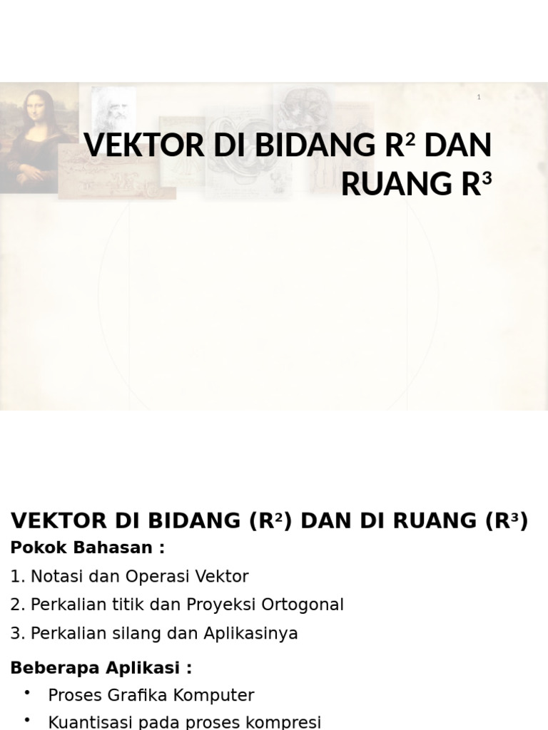 4.vektor Di R2 Dan R3 | PDF