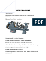 Lathe Machine