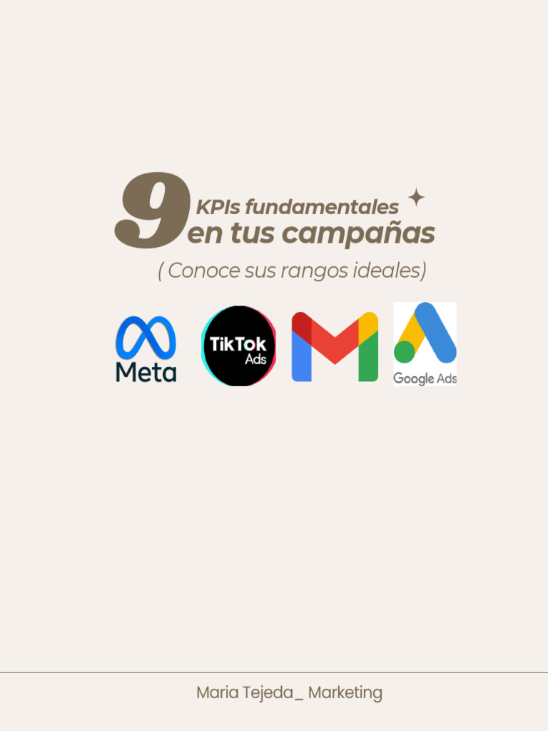 KPIs y Sus Rangos Ideales 2025 | PDF | Comercio electrónico ...