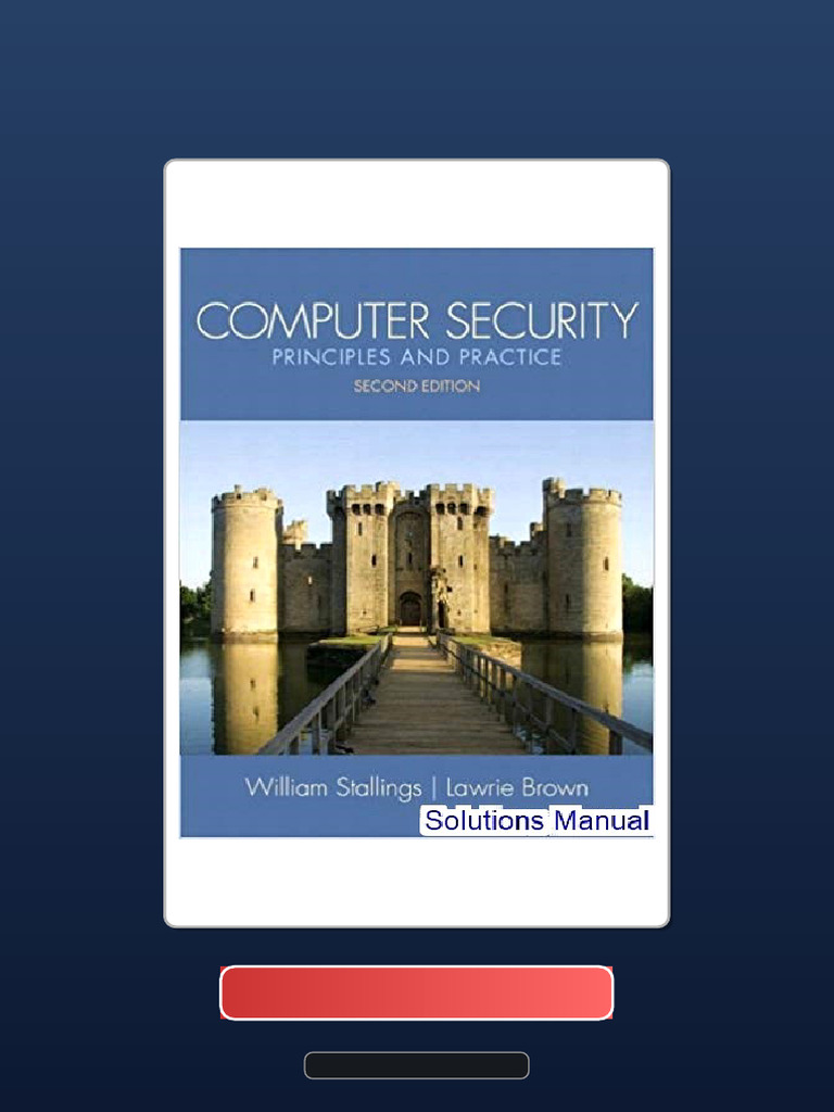 Complete Bundle Computer Security Principles and Practice 2nd Edition ...