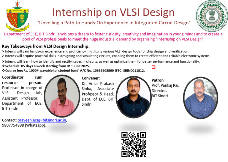 VLSI Design Internship at BIT Sindri | PDF | Integrated Circuit ...