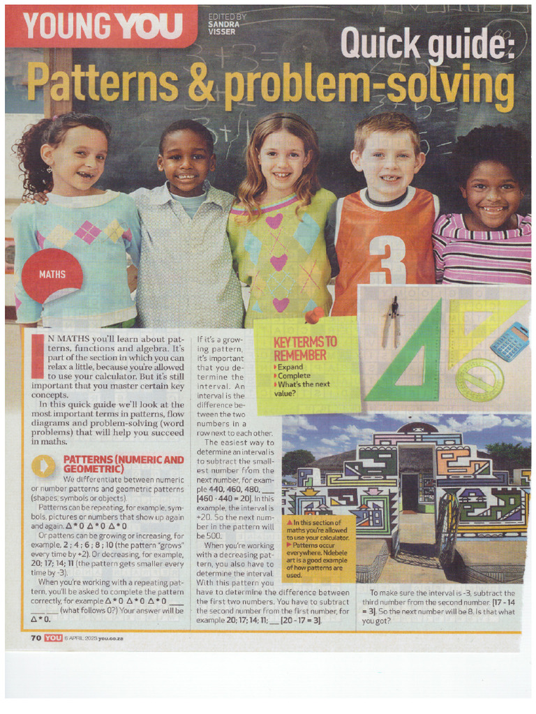 Young You - Patterns and Problem Solving | PDF