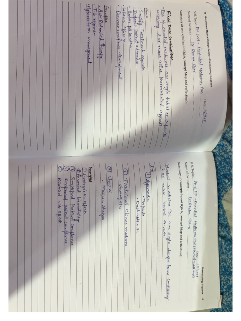 Pharma Log Book | PDF