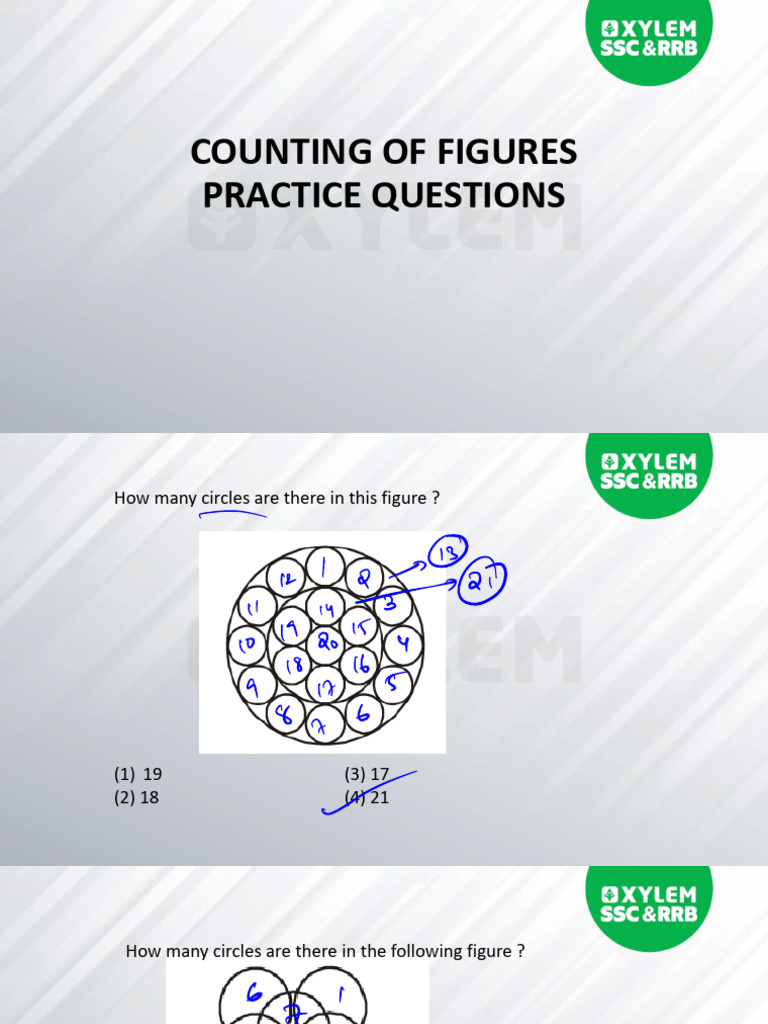 Counting of Figures - Practice Questions 2 | PDF | Euclid | Elementary ...