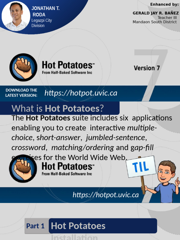 Hot Potatoes Installation Guide | PDF | Microsoft Windows | Operating ...
