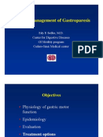 Modern Management of Gastroparesis