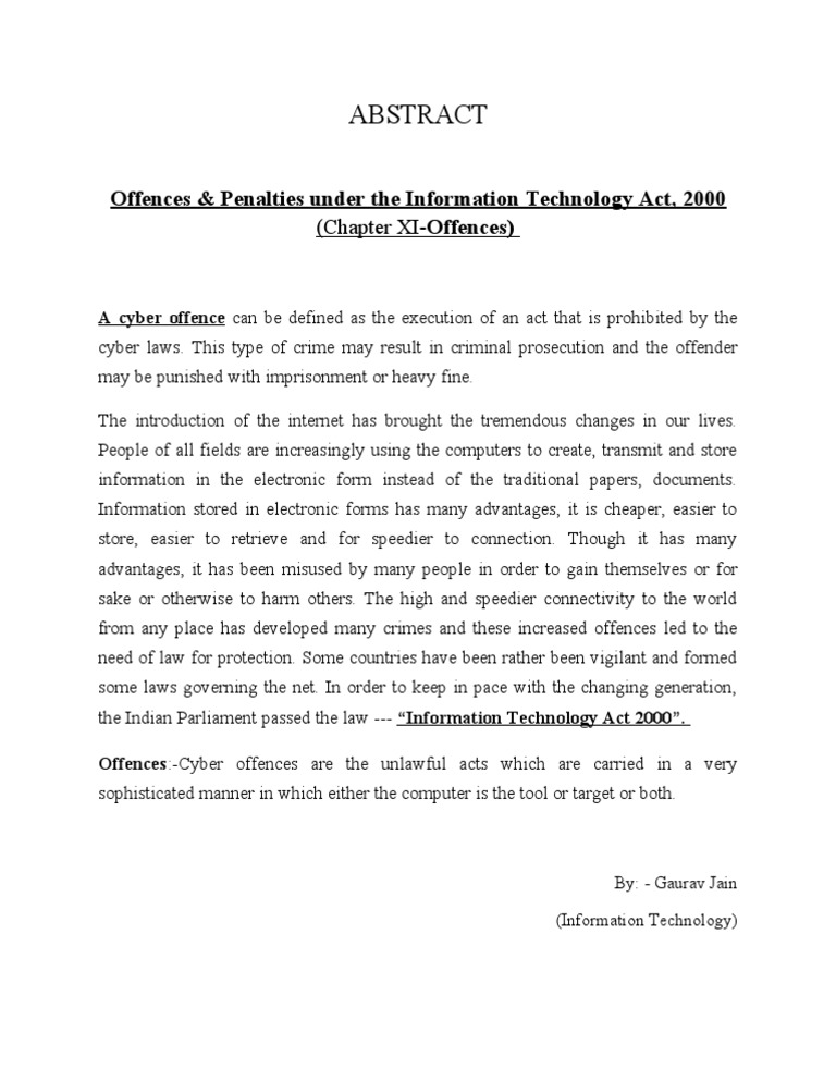 It Abstract | PDF