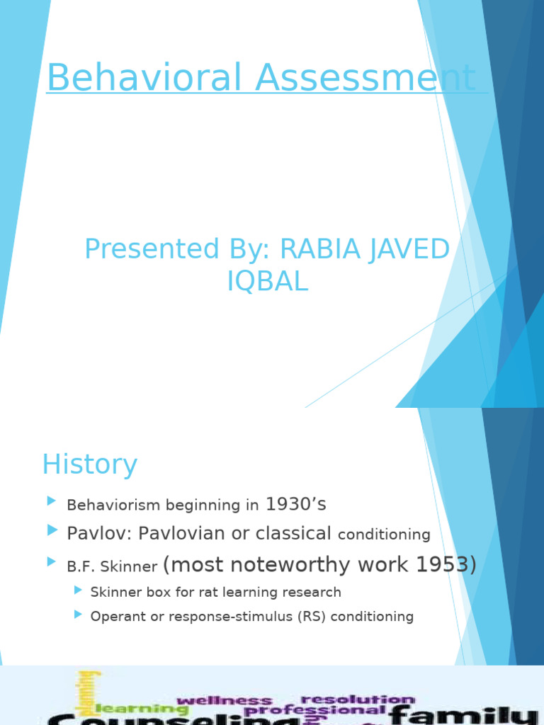 Understanding Behavioral Assessment Techniques | PDF | Behaviorism ...