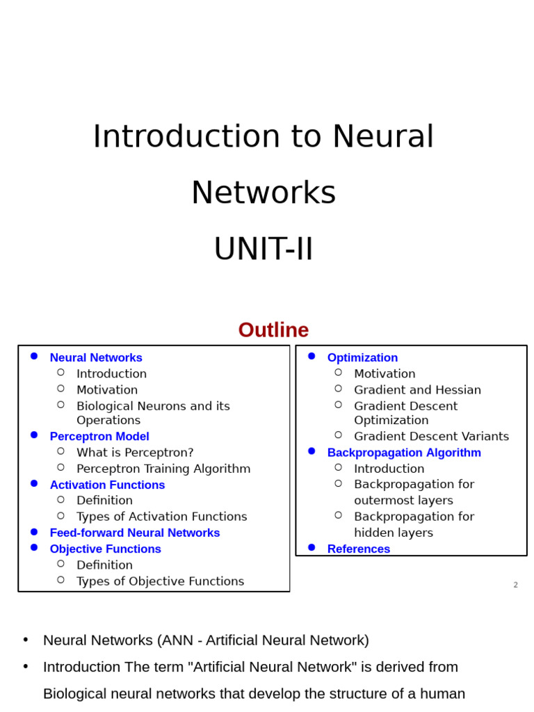 Introduction to Neural Networks Basics | PDF | Neuron | Brain