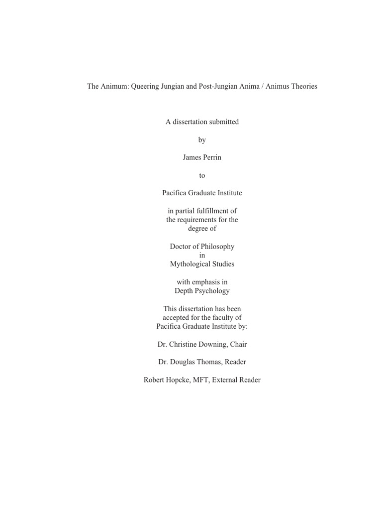 Perrin Queer Jung | PDF