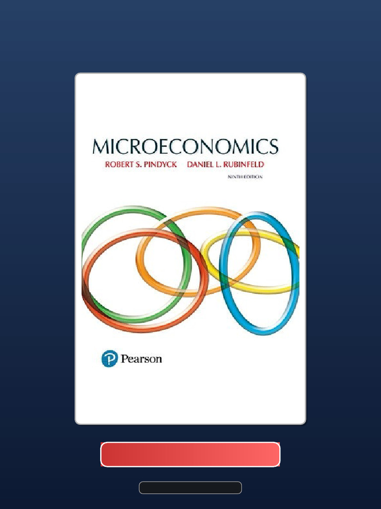 Microeconomics 9th Edition Robert Pindyck Daniel Rubinfeld