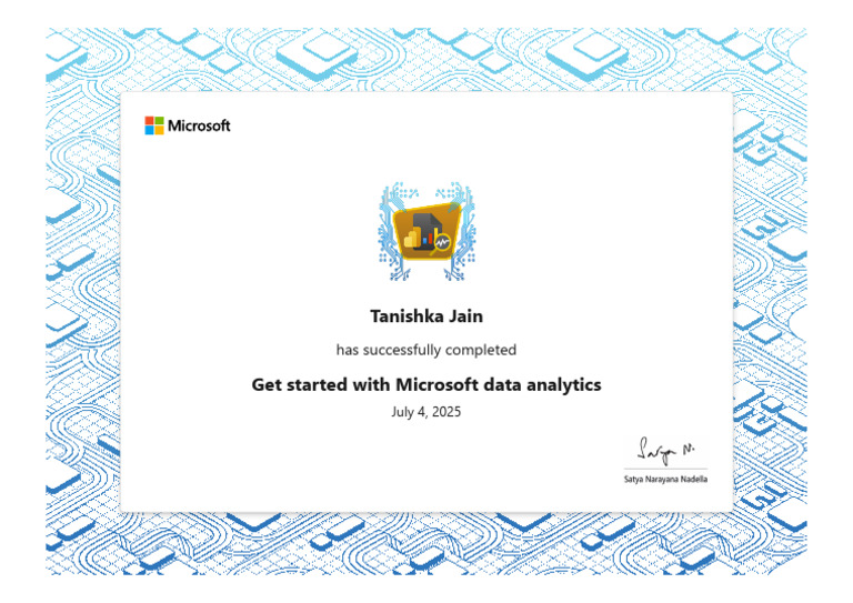Achievements - Tanishkajain-4704 - Microsoft Learn2 | PDF