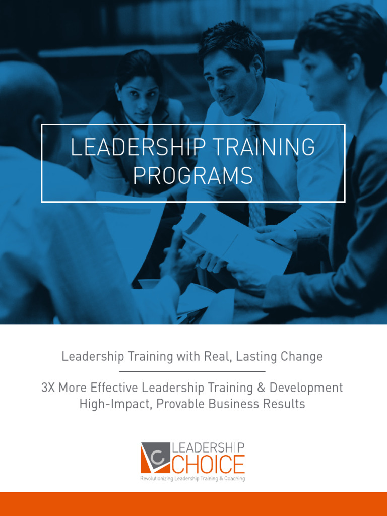 Effective Leadership Training Programs | PDF | Leadership | Educational ...