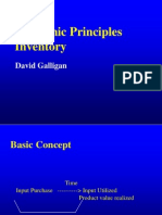 Economic Principles Inventory: David Galligan