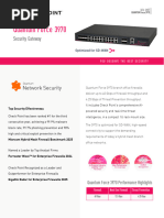Quantum Force 9100 | PDF | Firewall (Computing) | Computer Security