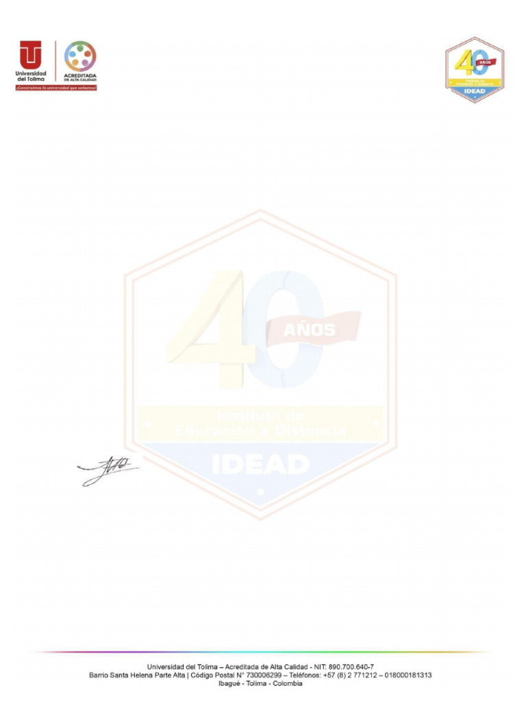Invitación a la Semana del IDEAD 2024 | PDF
