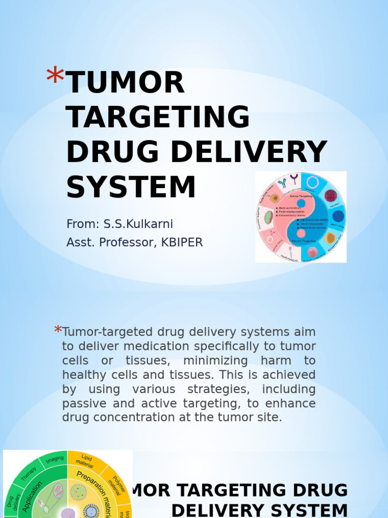 Tumer Targeting DDS | PDF | Cancer | Neoplasms