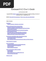 Download Estimates 82 Users Guide by nossouvenir SN88428172 doc pdf