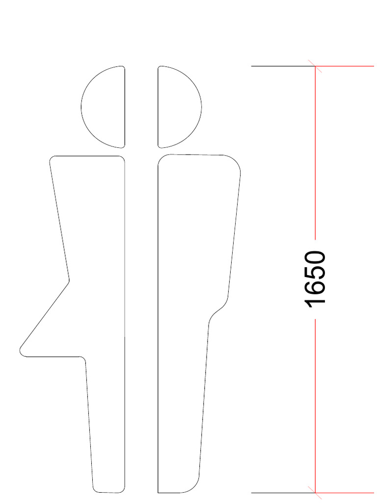 Human Figure in MM (1) - Model | PDF