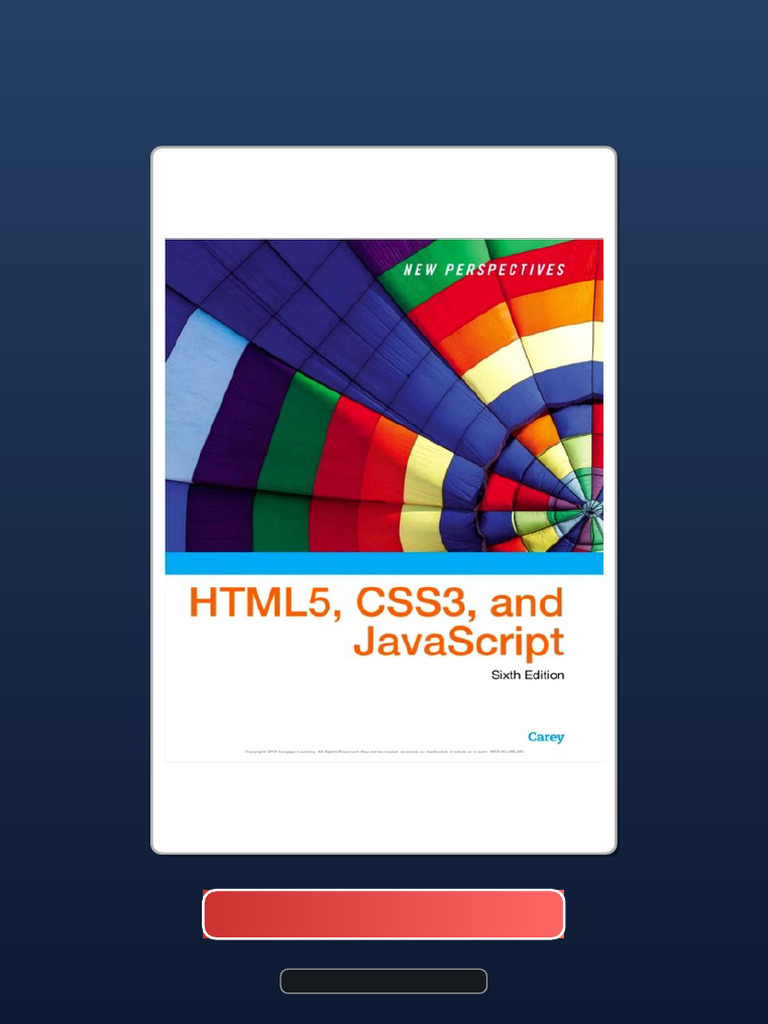Complete Bundle Testbank New Perspectives On HTML5 CSS3 and JavaScript ...