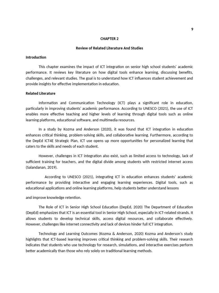 ICT Integration and Student Performance | PDF | Educational Technology ...