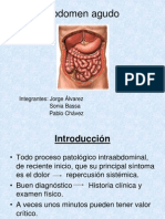 Abdomen Agudo, Internos