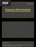 Weekly Shift Schedule Template 2025 | PDF