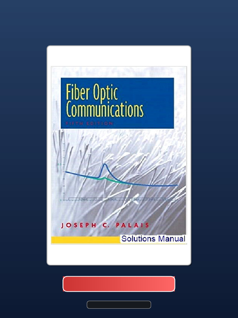 Fiber Optic Communications 5th Edition Palais Digital Access | PDF ...