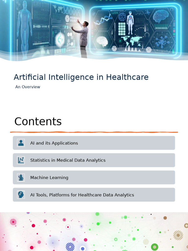 AI Applications in Healthcare Overview | PDF | Regression Analysis ...
