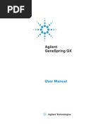 GeneSpring Manual