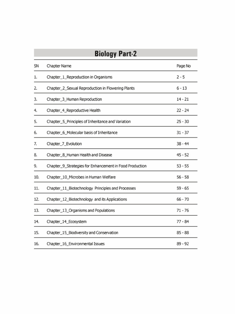 Bio Part2 Gci | PDF