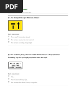 K53 Learner's Licence Practice Test | PDF