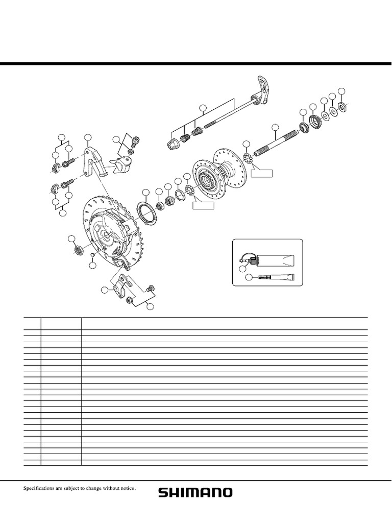 NEXAVE Front Hub Components Guide | PDF | Vehicle Technology