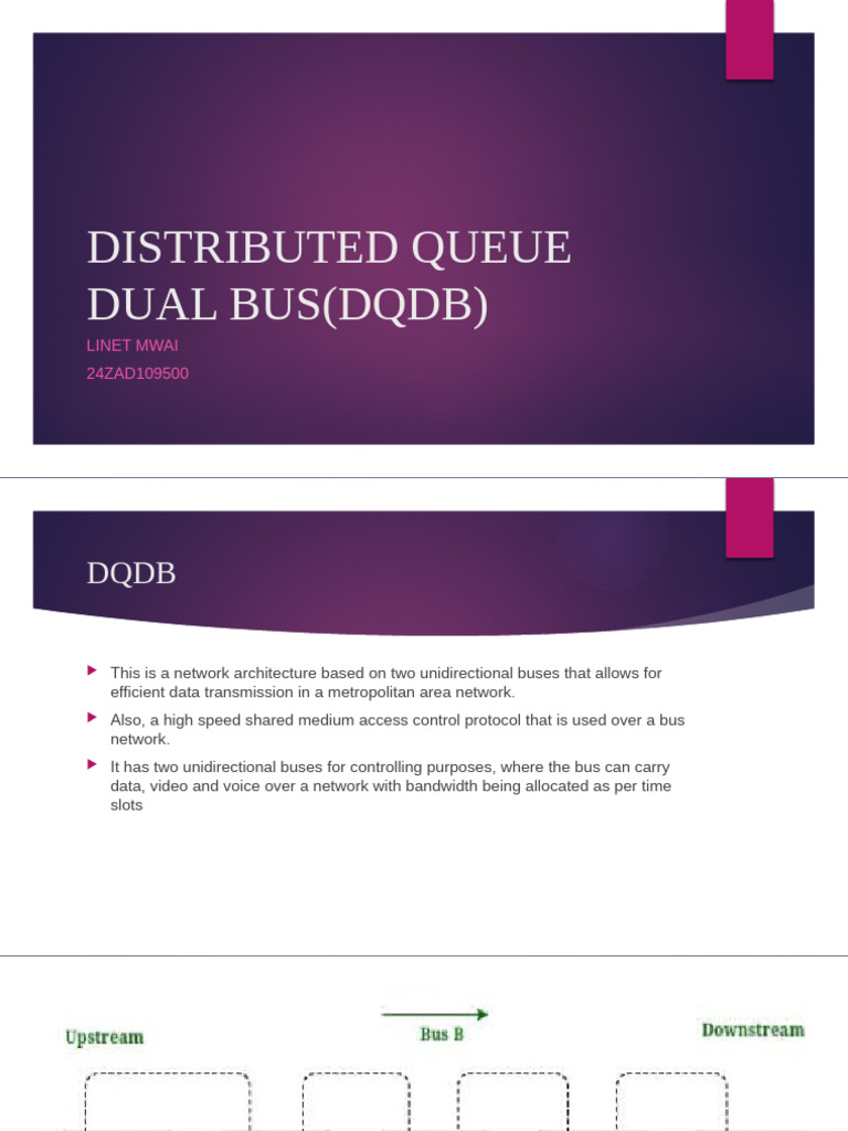 Distributed Que Dual Bus (DQDB) | PDF