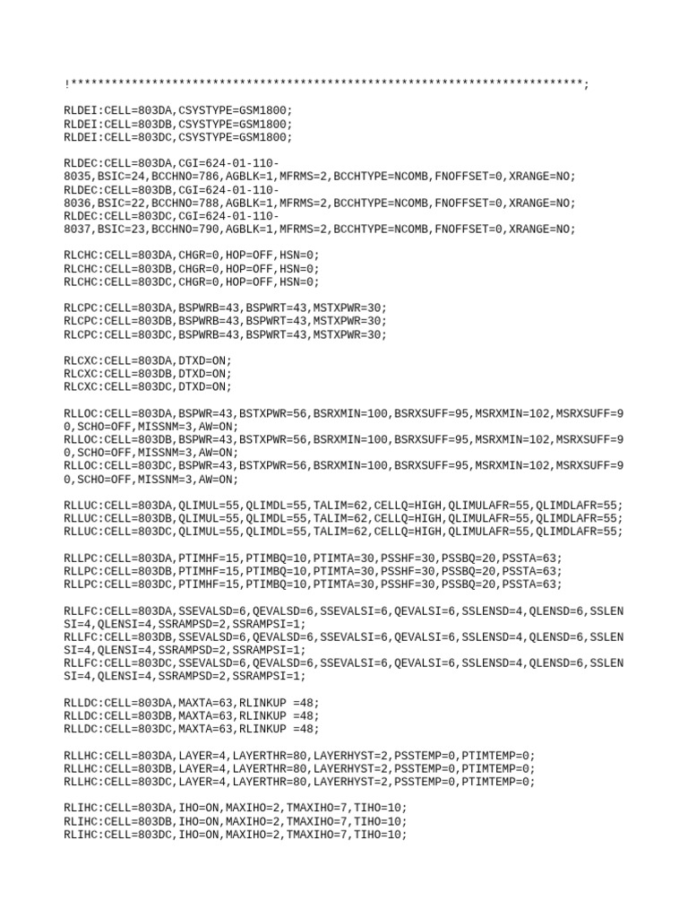 803 Cell Part | PDF