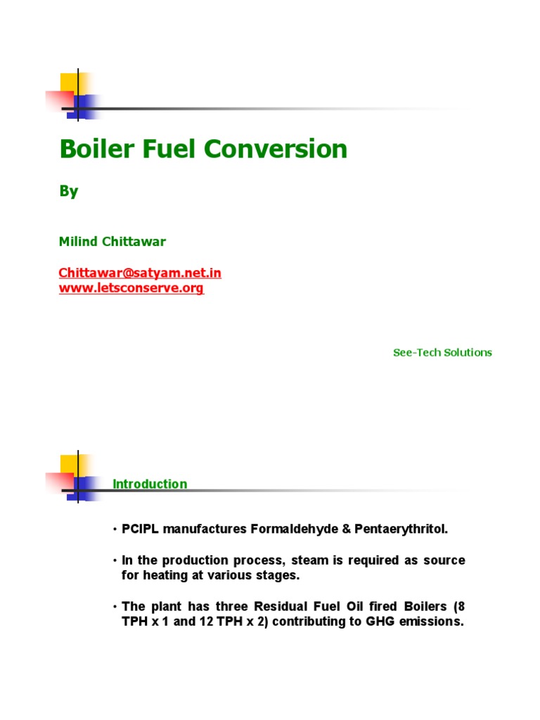 Boiler Fuel Conversion | PDF