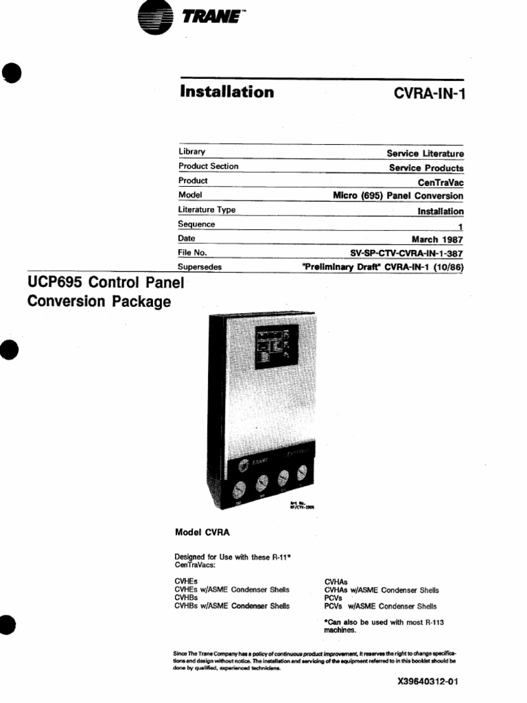 Cvra in 1 - 03011987 | PDF