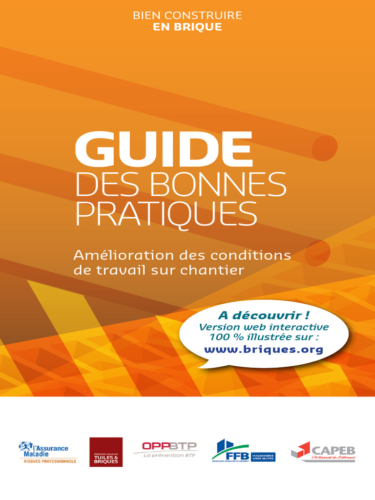 Guide des bonnes pratiques en maçonnerie | PDF | Brique