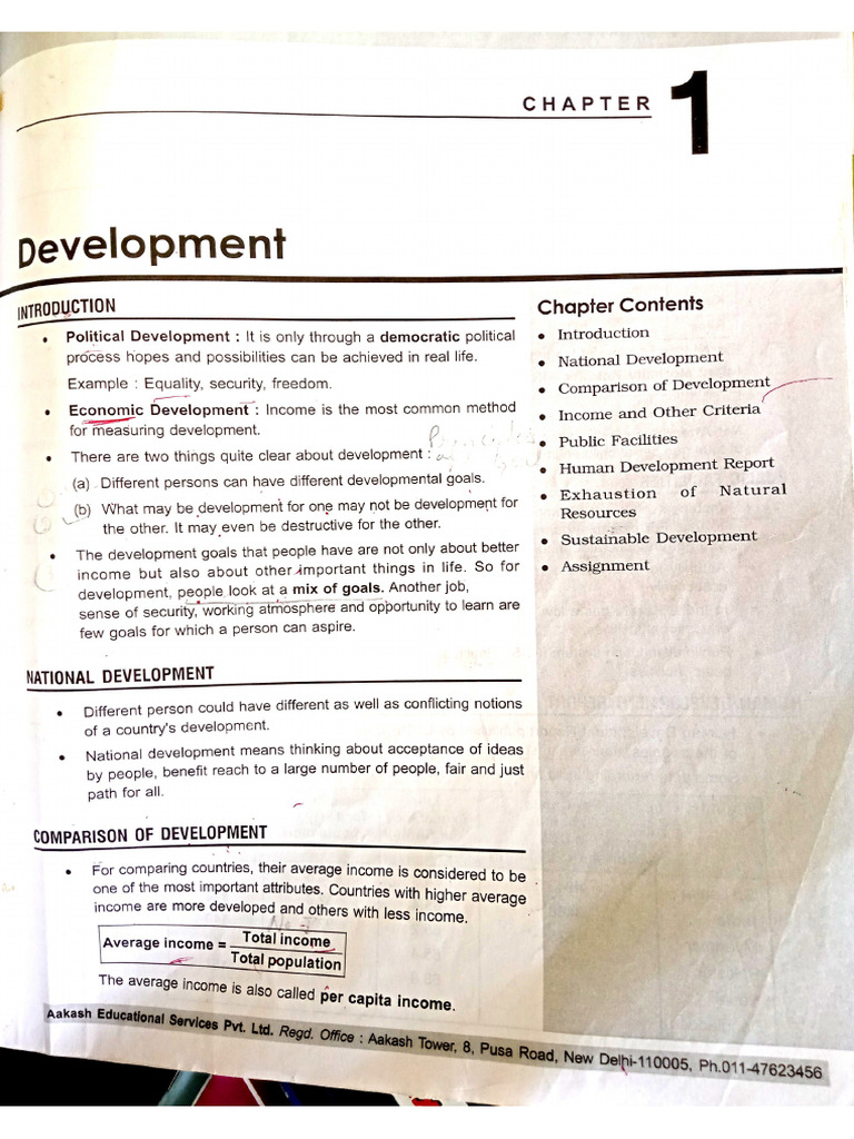 ch-1 Eco, 10 TH | PDF