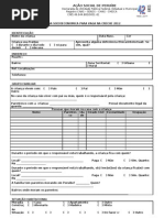 Ficha Socioeconomica Creche