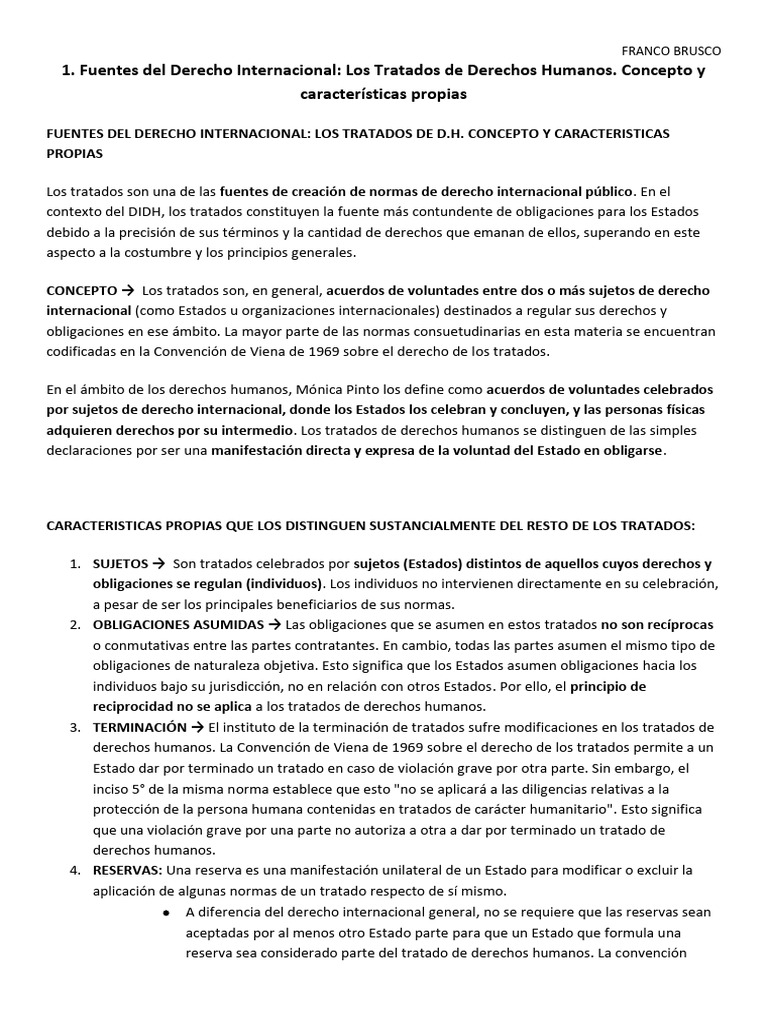Tratados de Derechos Humanos y su Impacto | PDF | Convenio europeo de ...