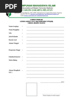 Download Formulir LK I  Surat Izin Peserta HMI PDF by RulHas SulTra SN88436248 doc pdf