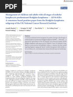 Cheson Et Al 2014 Recommendations For Initial Evaluation Staging and ...