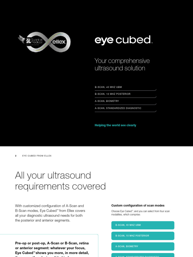 Eye Cubed™: Advanced Ultrasound Solutions | PDF | Medical Ultrasound ...